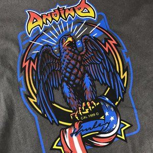 [Hurley] Andino Eagle Long Sleeve Tee Size L Large Mens Top Shirt